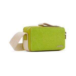 Jacquemus Green Là Cuerda Horizontal Utility Bag NWT